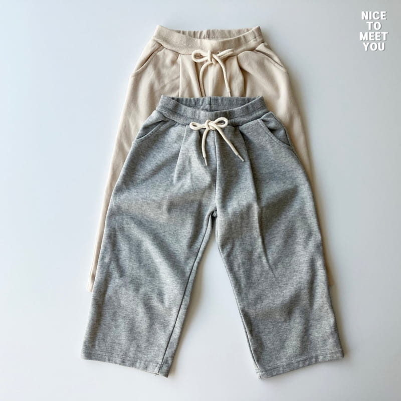 Nice To Meet You - Korean Children Fashion - #littlefashionista - Pintuck Pants