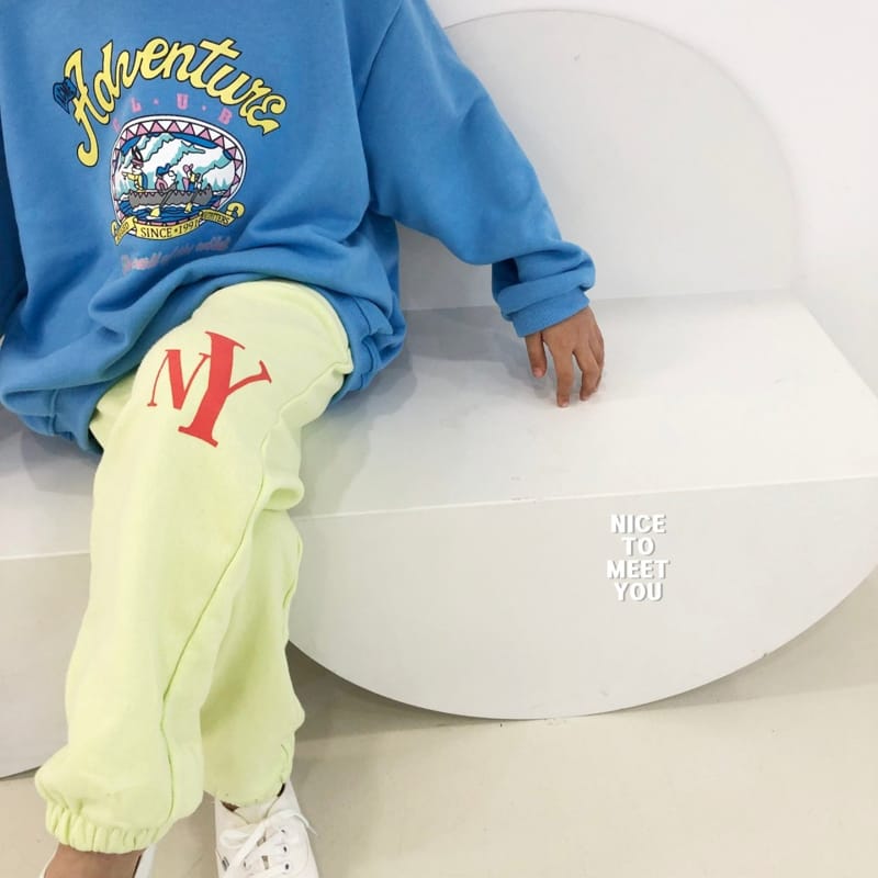 Nice To Meet You - Korean Children Fashion - #littlefashionista - NY Pants - 4