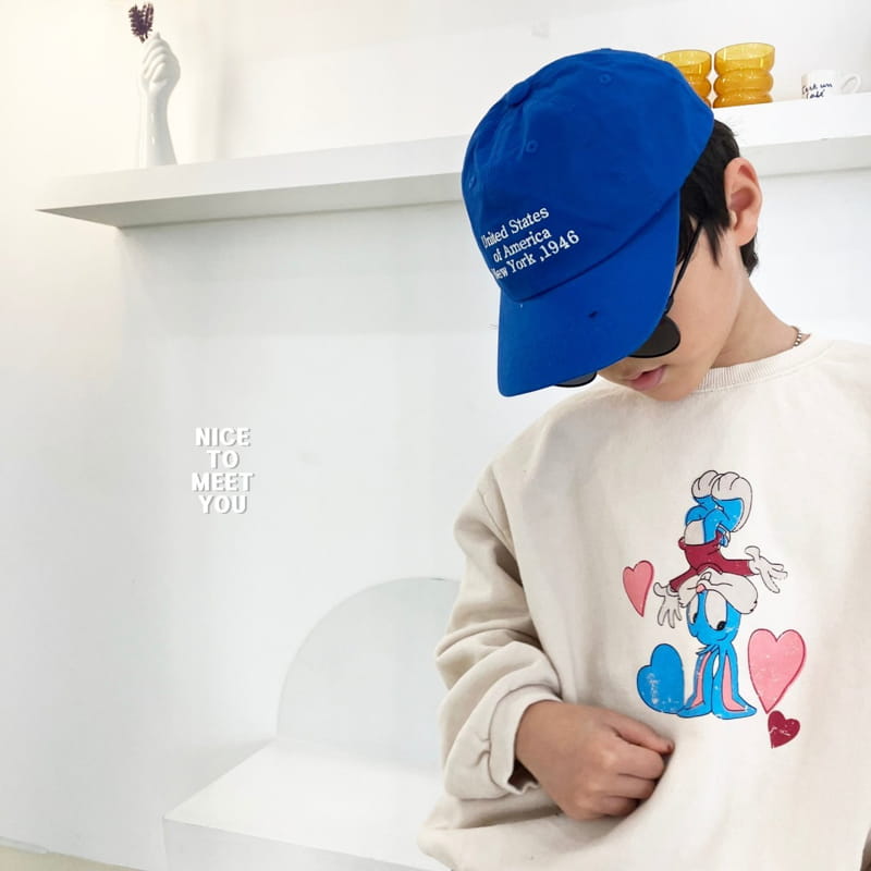 Nice To Meet You - Korean Children Fashion - #magicofchildhood - Rabbit Heart Sweatshirt - 5