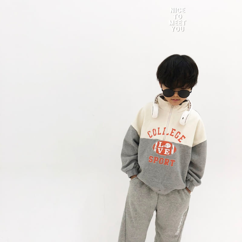 Nice To Meet You - Korean Children Fashion - #magicofchildhood - Cully China Sweatshirt - 7