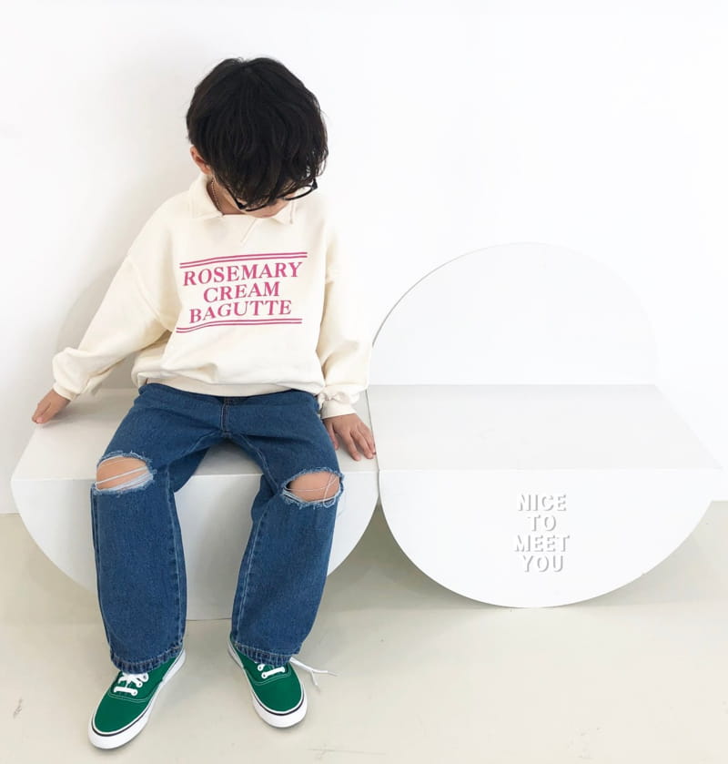 Nice To Meet You - Korean Children Fashion - #minifashionista - Triangle Sweatshirt - 12