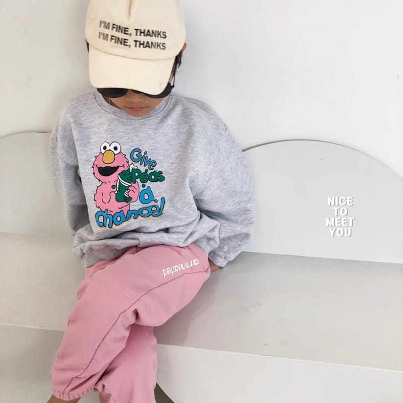 Nice To Meet You - Korean Children Fashion - #prettylittlegirls - Mung Chi Sweatshirt - 10
