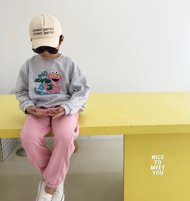 Nice To Meet You - Korean Children Fashion - #toddlerclothing - Mung Chi Sweatshirt - 12