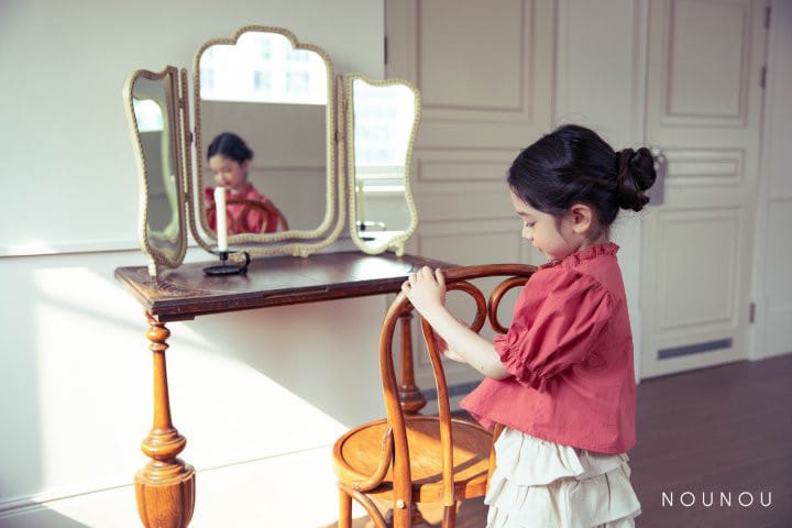 Nounou - Korean Children Fashion - #prettylittlegirls - Strawberry Blouse - 4