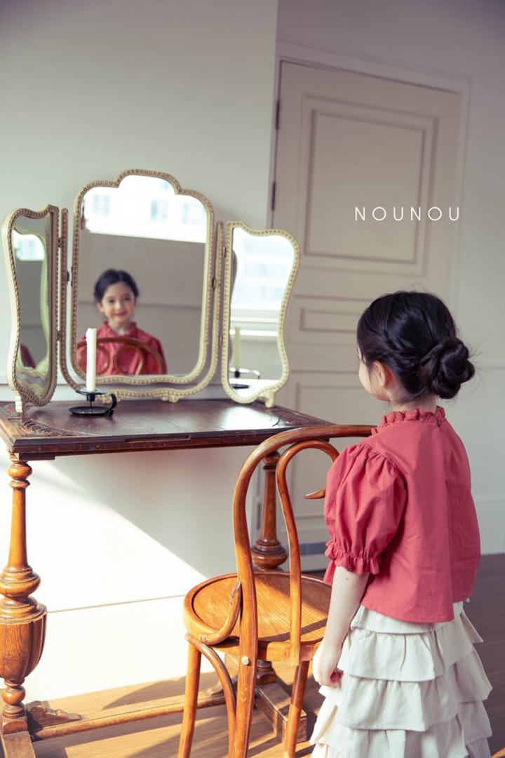 Nounou - Korean Children Fashion - #childofig - Strawberry Blouse - 5