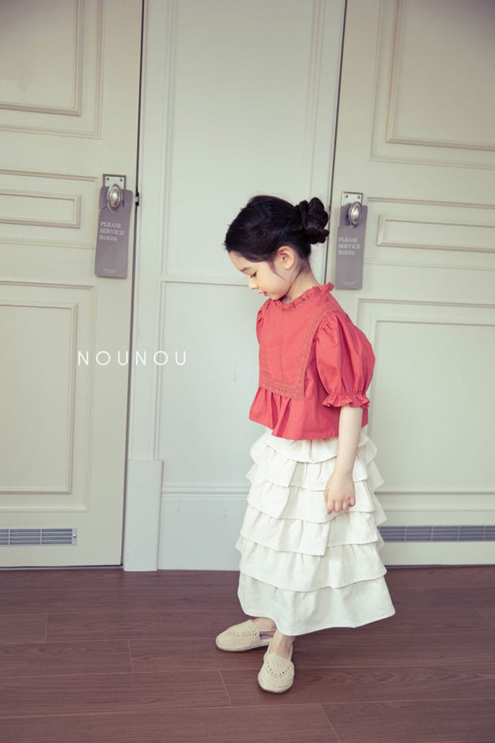 Nounou - Korean Children Fashion - #designkidswear - Strawberry Blouse - 7
