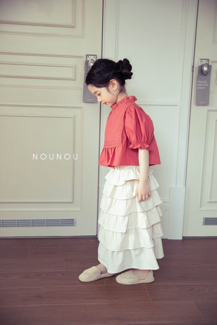 Nounou - Korean Children Fashion - #fashionkids - Strawberry Blouse - 9