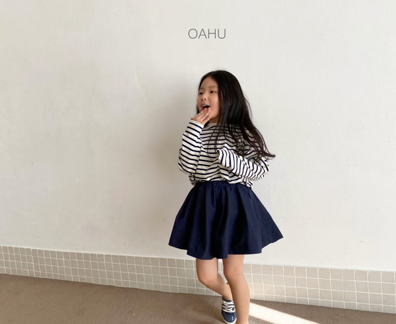 O'ahu - Korean Children Fashion - #Kfashion4kids - Bom Stripes Tee - 6