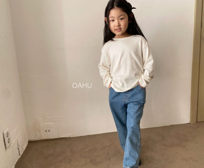 O'ahu - Korean Children Fashion - #discoveringself - TT Rib Tee - 12