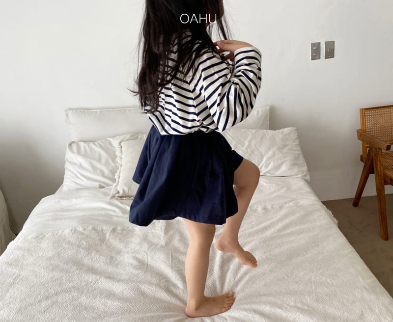 O'ahu - Korean Children Fashion - #discoveringself - Bom Stripes Tee