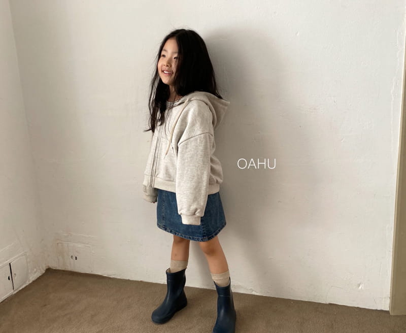 O'ahu - Korean Children Fashion - #fashionkids - Tow Hoody ZIP-up - 3