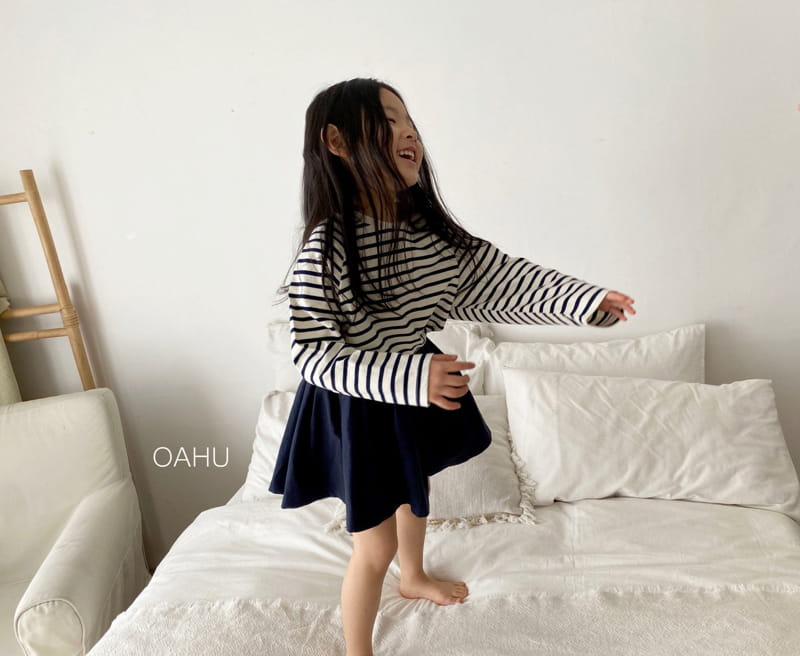 O'ahu - Korean Children Fashion - #fashionkids - Bom Stripes Tee - 2