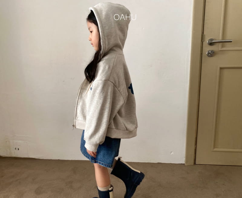 O'ahu - Korean Children Fashion - #fashionkids - Tow Hoody ZIP-up - 4