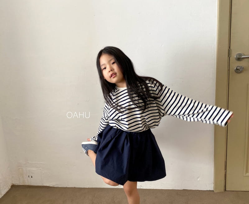 O'ahu - Korean Children Fashion - #kidsshorts - Bom Stripes Tee - 3