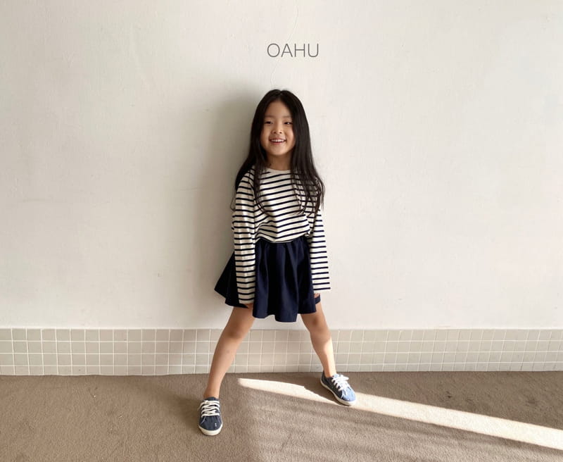 O'ahu - Korean Children Fashion - #kidsshorts - Bom Stripes Tee - 4