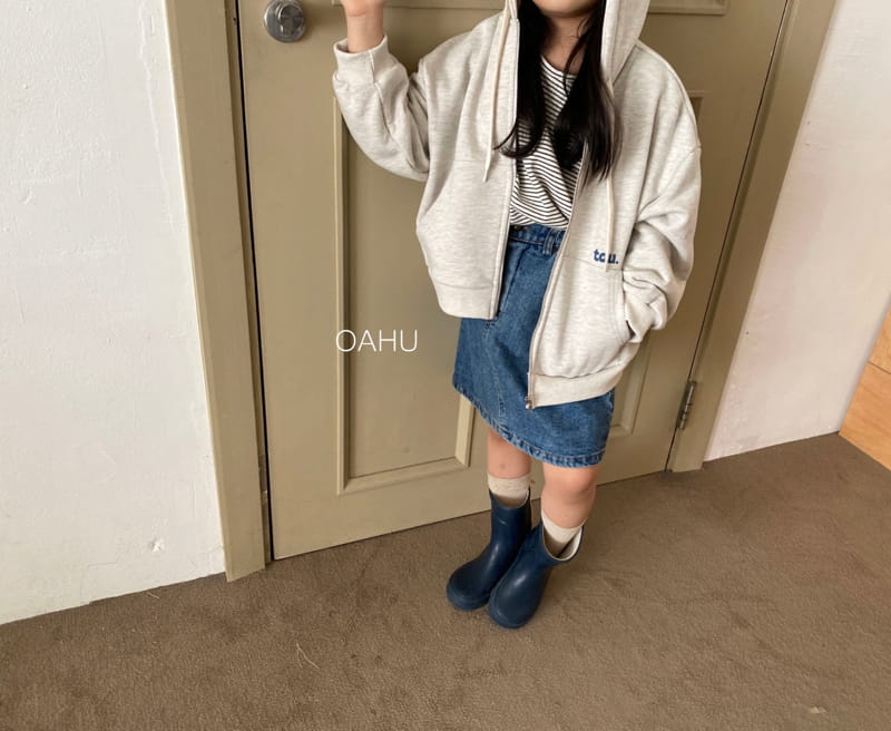 O'ahu - Korean Children Fashion - #kidzfashiontrend - Tow Hoody ZIP-up - 6