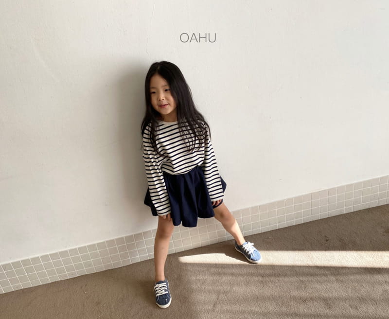 O'ahu - Korean Children Fashion - #kidzfashiontrend - Bom Stripes Tee - 5
