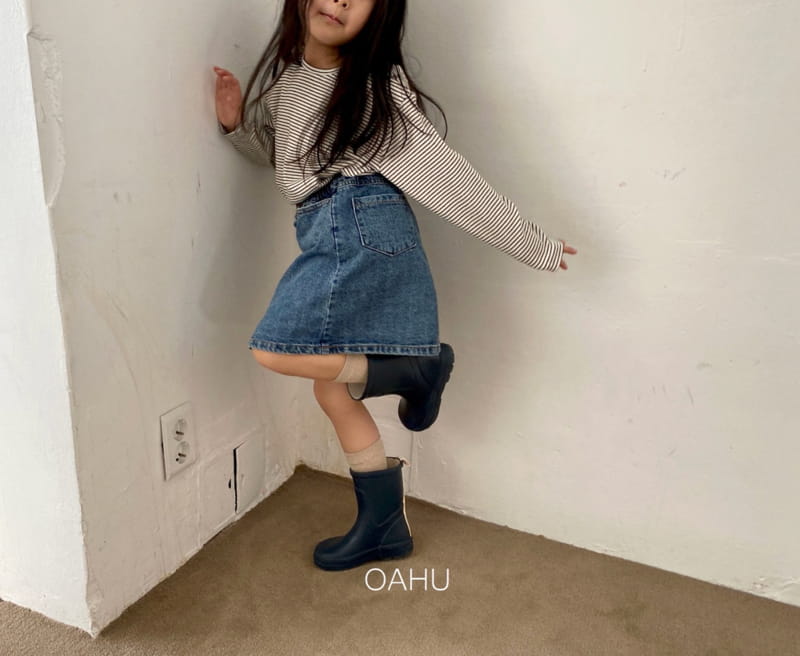 O'ahu - Korean Children Fashion - #littlefashionista - TT Rib Tee - 2