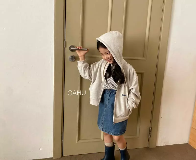 O'ahu - Korean Children Fashion - #littlefashionista - Tow Hoody ZIP-up - 8