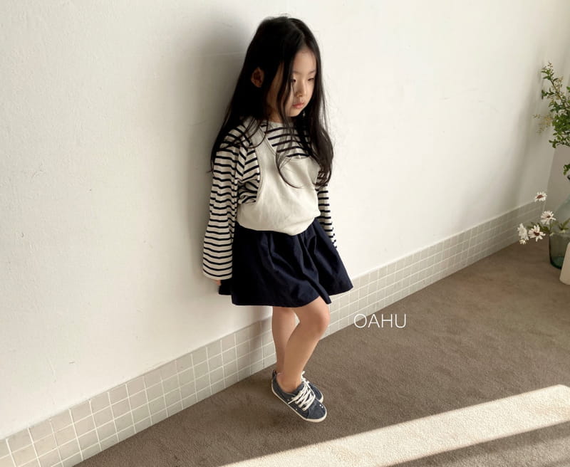 O'ahu - Korean Children Fashion - #littlefashionista - Bom Stripes Tee - 7