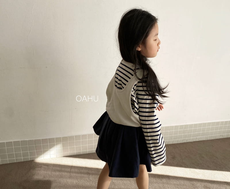 O'ahu - Korean Children Fashion - #magicofchildhood - Bom Stripes Tee - 8