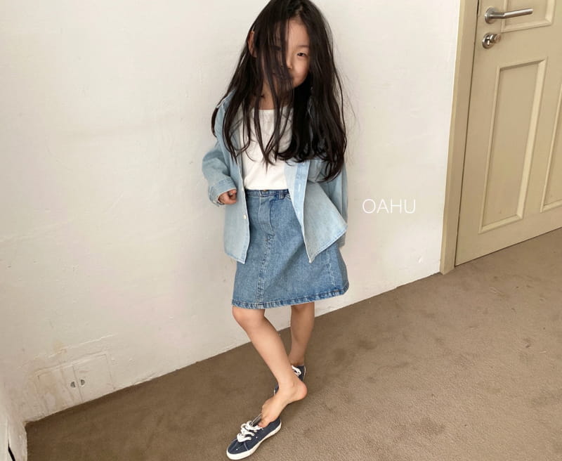 O'ahu - Korean Children Fashion - #littlefashionista - Gunger Skirt - 4