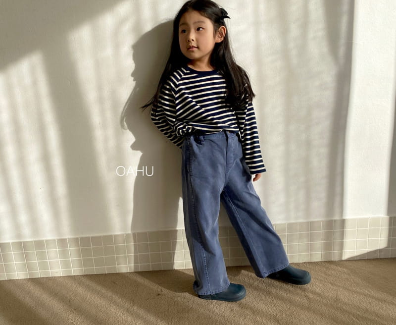 O'ahu - Korean Children Fashion - #minifashionista - Bom Stripes Tee - 9