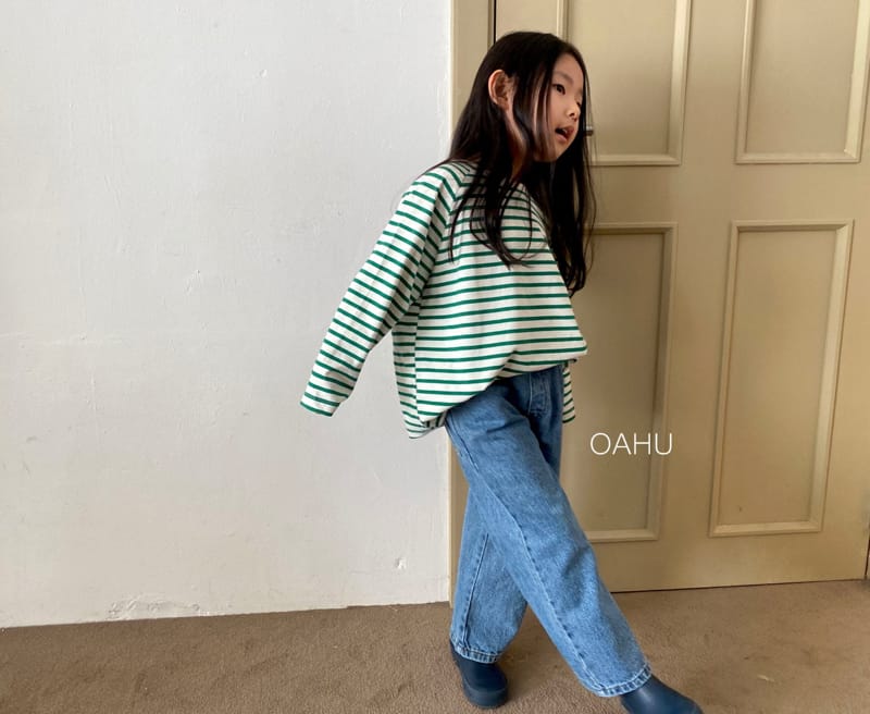 O'ahu - Korean Children Fashion - #minifashionista - Ueban Wide Jeans - 8