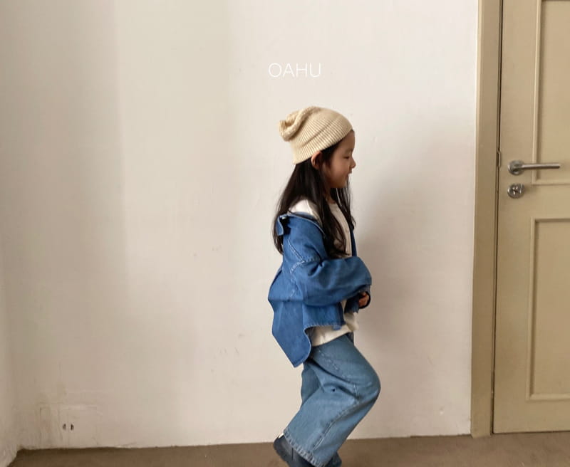 O'ahu - Korean Children Fashion - #minifashionista - Off Denim Shirt - 6