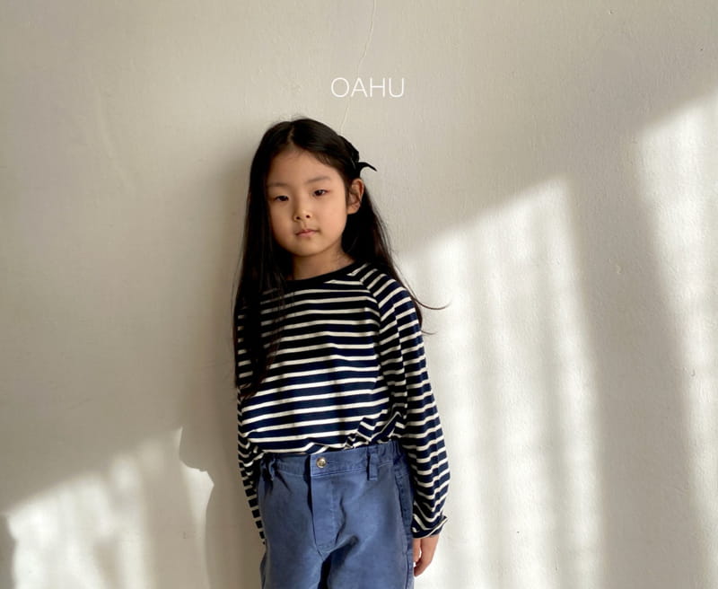 O'ahu - Korean Children Fashion - #prettylittlegirls - Bom Stripes Tee - 10
