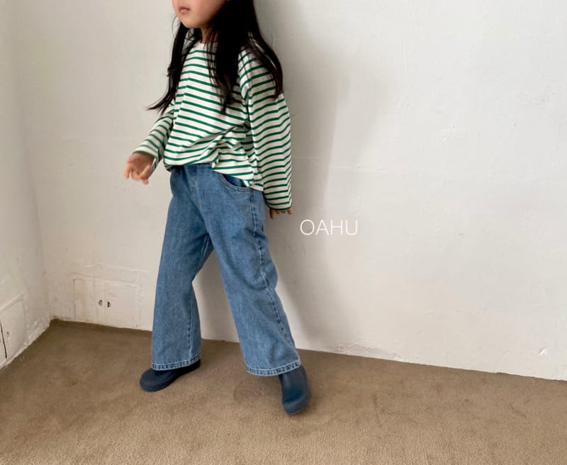 O'ahu - Korean Children Fashion - #prettylittlegirls - Ueban Wide Jeans - 9