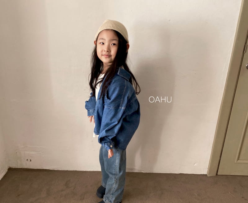 O'ahu - Korean Children Fashion - #prettylittlegirls - Off Denim Shirt - 7