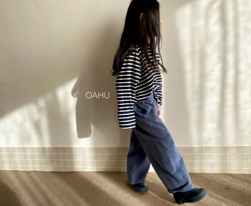 O'ahu - Korean Children Fashion - #todddlerfashion - Bom Stripes Tee - 11