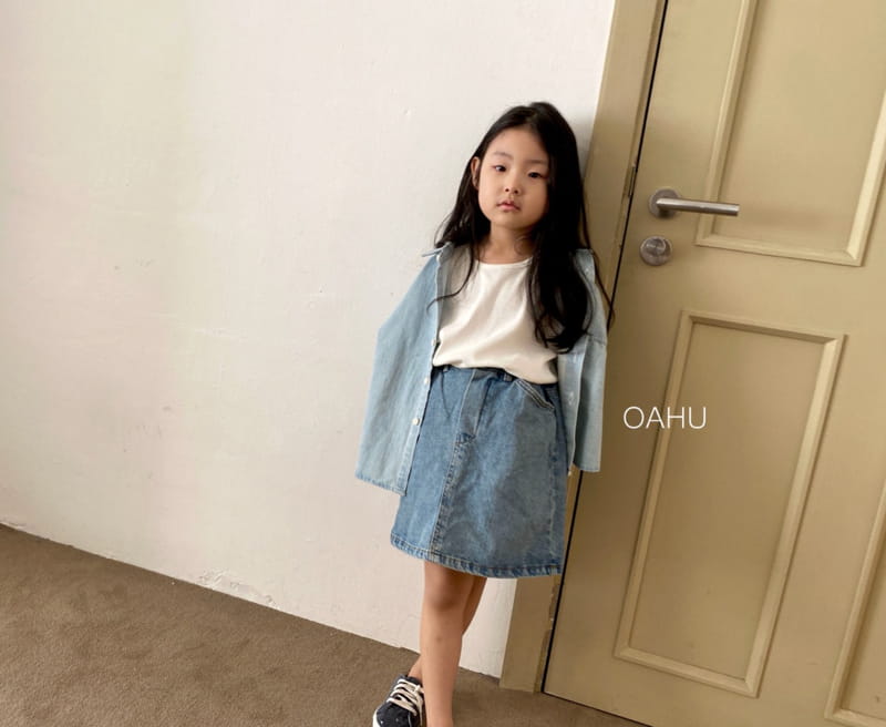 O'ahu - Korean Children Fashion - #todddlerfashion - Gunger Skirt - 7