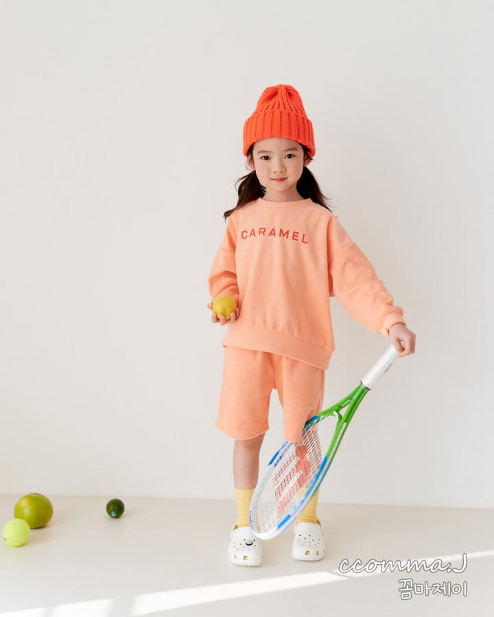 Oda - Korean Children Fashion - #childofig - Caramel Top Bottom Set - 9