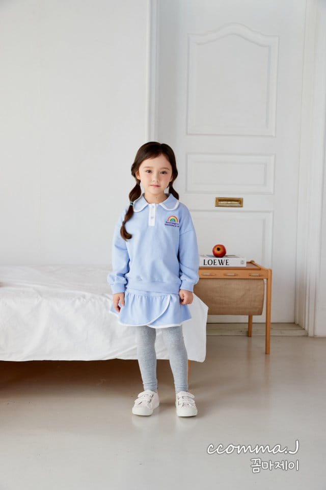 Oda - Korean Children Fashion - #childofig - Rainbow Sweatshirt - 6
