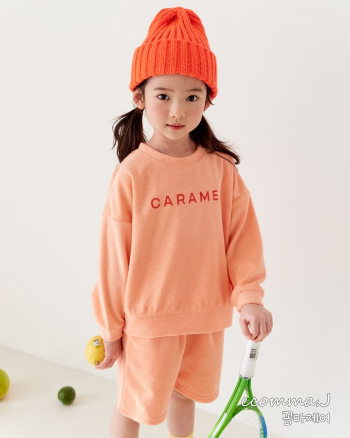 Oda - Korean Children Fashion - #childrensboutique - Caramel Top Bottom Set - 10