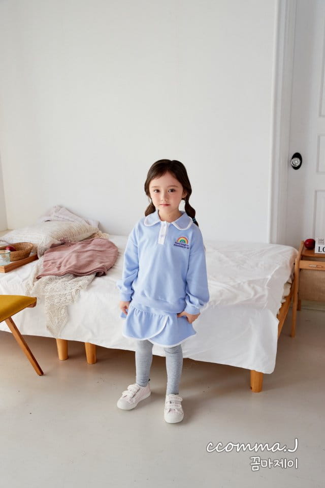 Oda - Korean Children Fashion - #designkidswear - Line Skirt Leggings - 9