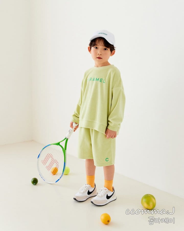 Oda - Korean Children Fashion - #littlefashionista - Caramel Top Bottom Set - 2