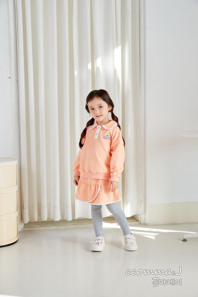 Oda - Korean Children Fashion - #magicofchildhood - Line Skirt Leggings
