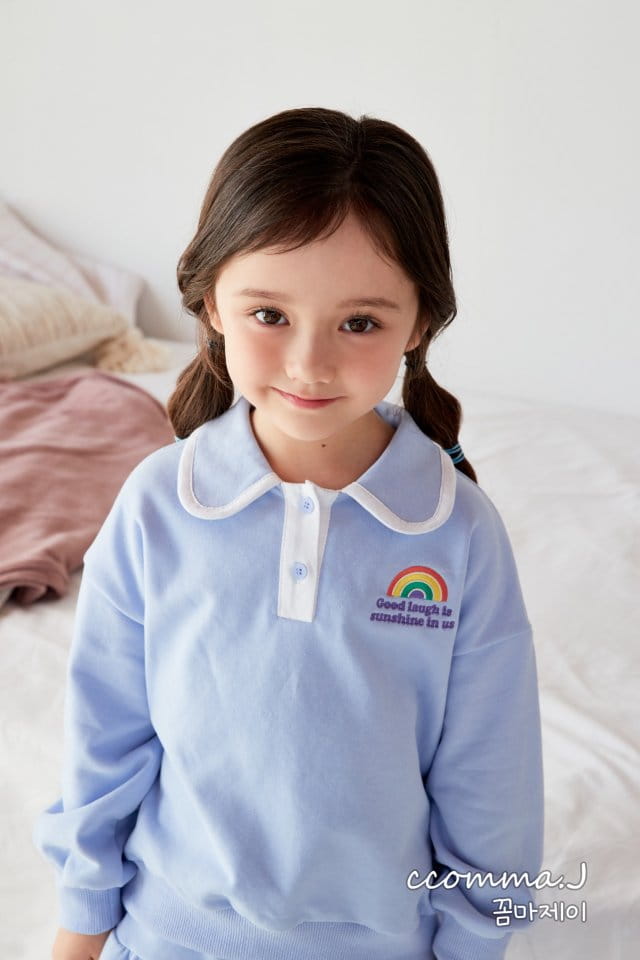 Oda - Korean Children Fashion - #todddlerfashion - Rainbow Sweatshirt - 3