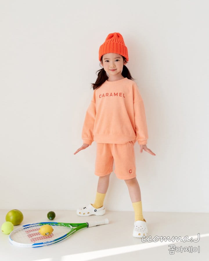 Oda - Korean Children Fashion - #toddlerclothing - Caramel Top Bottom Set - 7