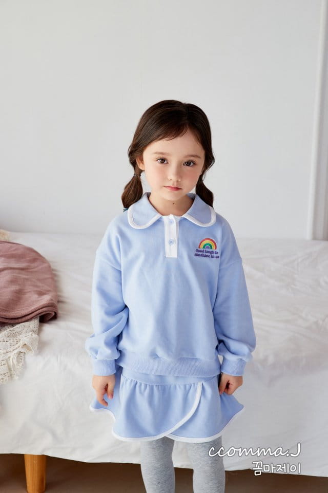 Oda - Korean Children Fashion - #todddlerfashion - Rainbow Sweatshirt - 4