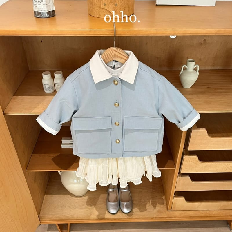 Ohho - Korean Children Fashion - #designkidswear - French Jacket - 5
