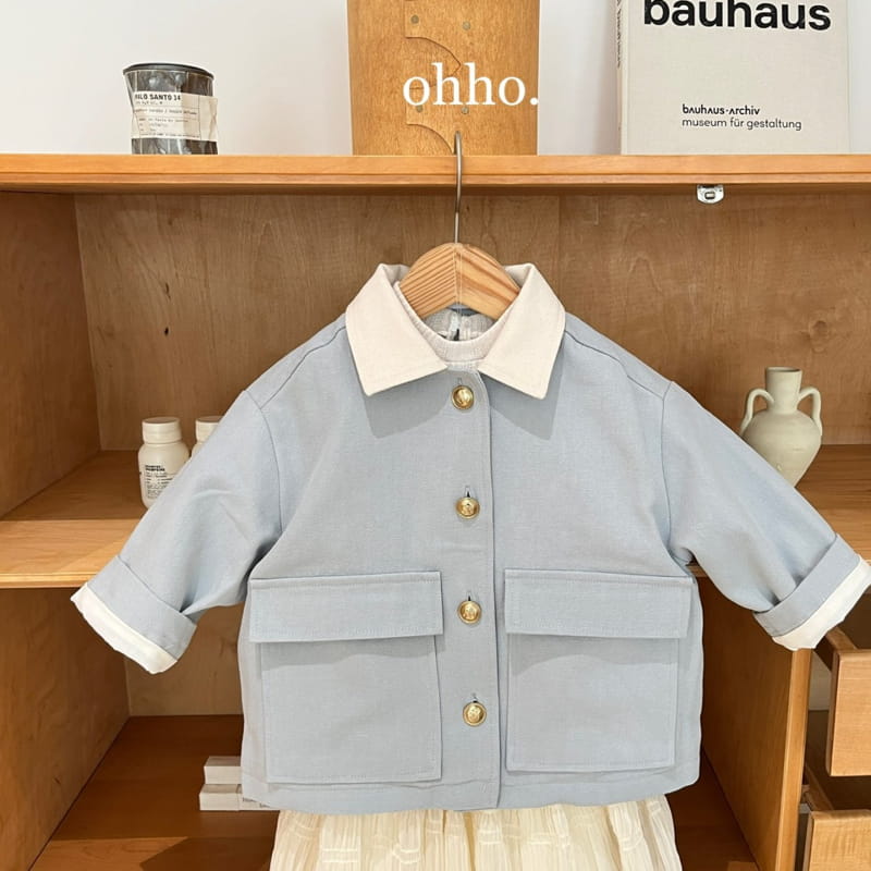 Ohho - Korean Children Fashion - #discoveringself - French Jacket - 6