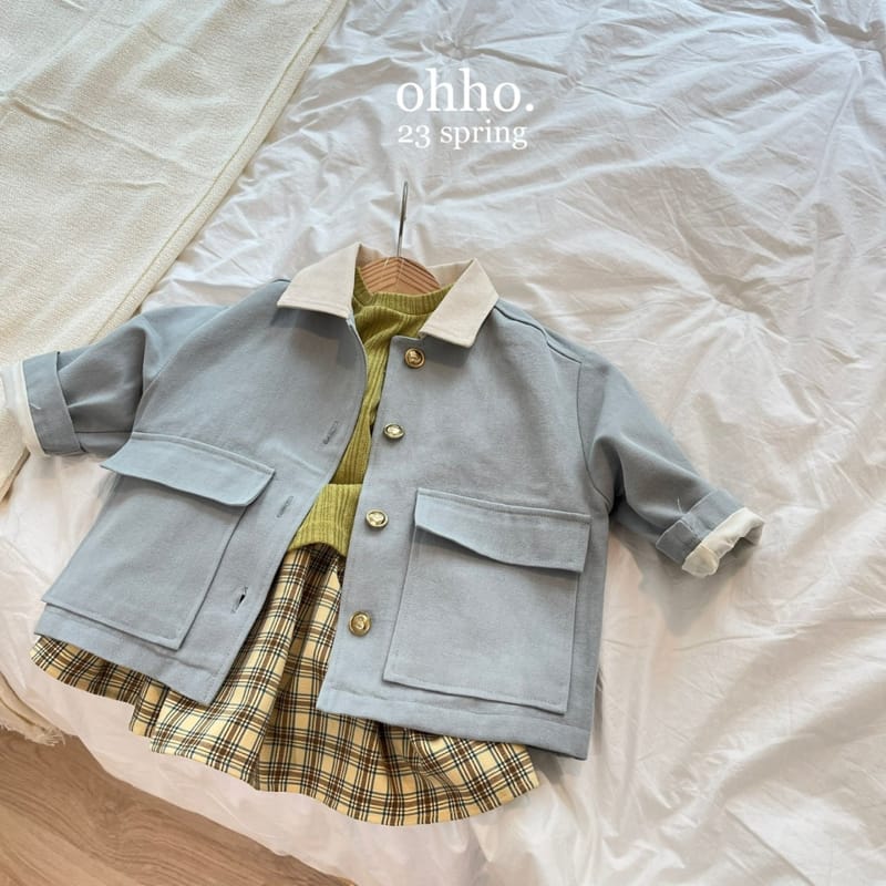 Ohho - Korean Children Fashion - #fashionkids - French Jacket - 7