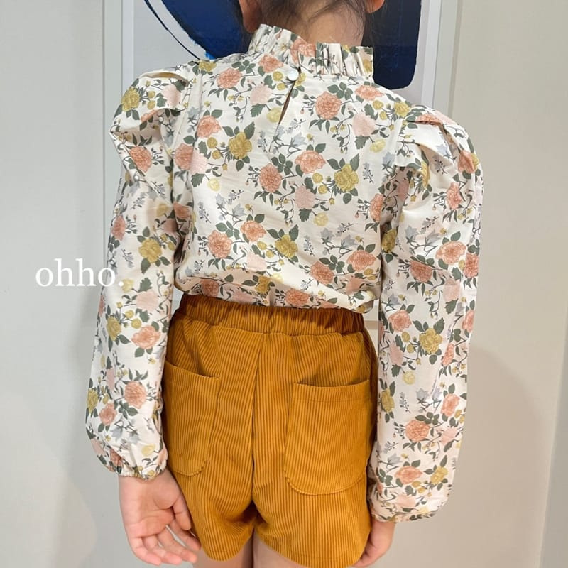 Ohho - Korean Children Fashion - #fashionkids - Rib Wrap Skirt Pants - 7