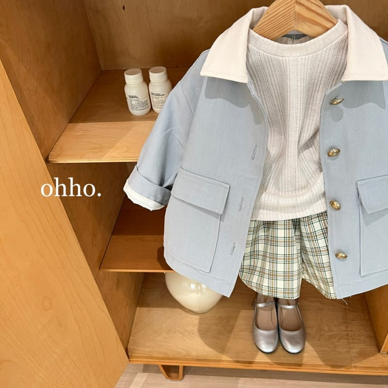 Ohho - Korean Children Fashion - #toddlerclothing - French Jacket