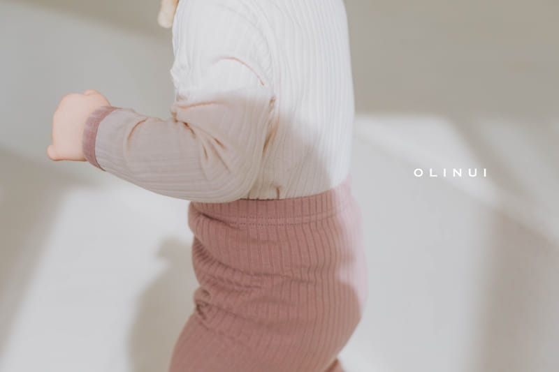 Olinui - Korean Children Fashion - #stylishchildhood - Modal Rib Easywear - 4