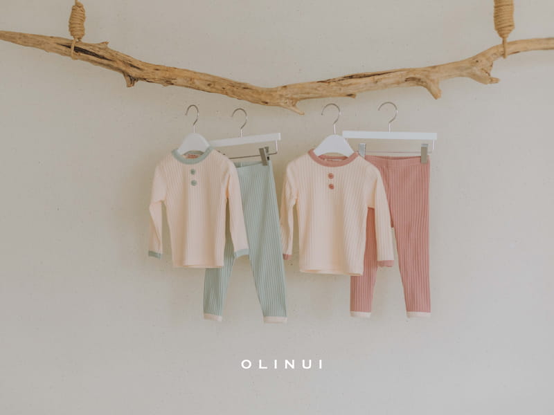 Olinui - Korean Children Fashion - #childrensboutique - Modal Rib Easywear - 5
